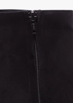 Hot DANIEL Abigail Black Suede Platform Ankle Boots