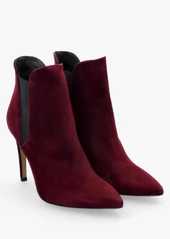 Online DANIEL Adril Burgundy Suede Ankle Boots