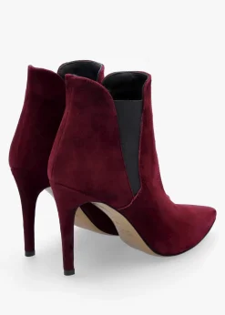 Online DANIEL Adril Burgundy Suede Ankle Boots