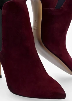 Online DANIEL Adril Burgundy Suede Ankle Boots