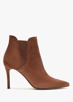 Fashion DANIEL Adril Tan Suede Ankle Boots