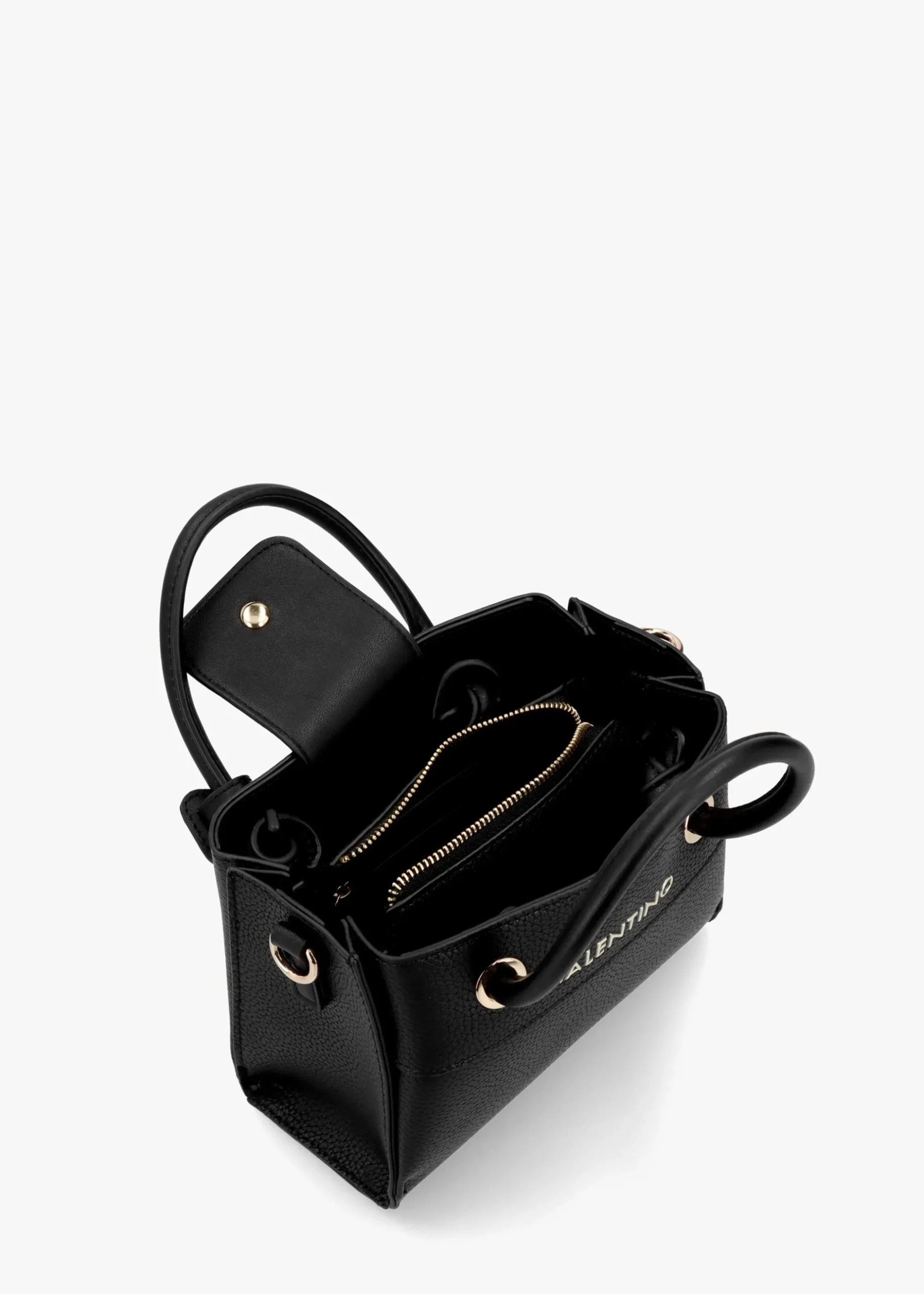 Discount VALENTINO BAGS Alexia Nero Top Handle Bag