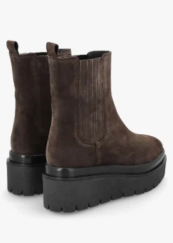 Hot ALPE Alpie Brown Suede Crepe Sole Chelsea Boots