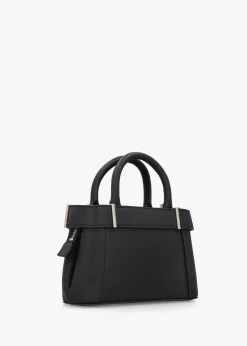 Sale GUESS Anadela Mini Black Satchel Bag