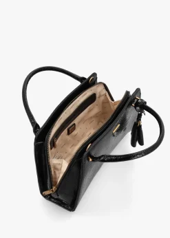 New GUESS Annita Black Girlfriend Satchel Bag