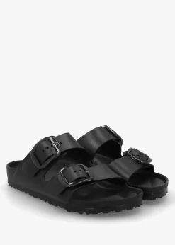 New BIRKENSTOCK Arizona Big Buckle EVA Black Two Bar Mules