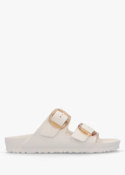 Hot BIRKENSTOCK Arizona Big Buckle EVA Eggshell Two Bar Mules