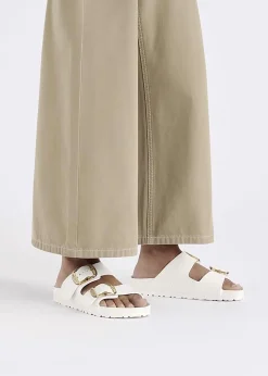 Hot BIRKENSTOCK Arizona Big Buckle EVA Eggshell Two Bar Mules