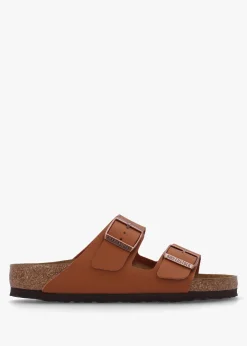 Best BIRKENSTOCK Arizona Birko-Flor Soft Footbed Ginger Brown Two Bar Mules
