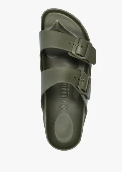 Hot BIRKENSTOCK Arizona EVA Khaki Two Bar Mules