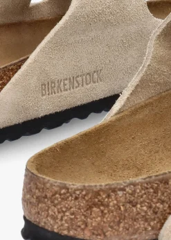 Outlet BIRKENSTOCK Arizona Sandcastle Suede Two Bar Mules