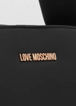 Best LOVE MOSCHINO Aura Slouch Nero Hobo Bag