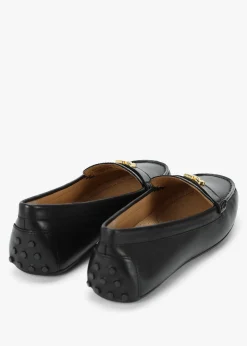 Sale LAUREN RALPH LAUREN Barnsbury Black Leather Loafers