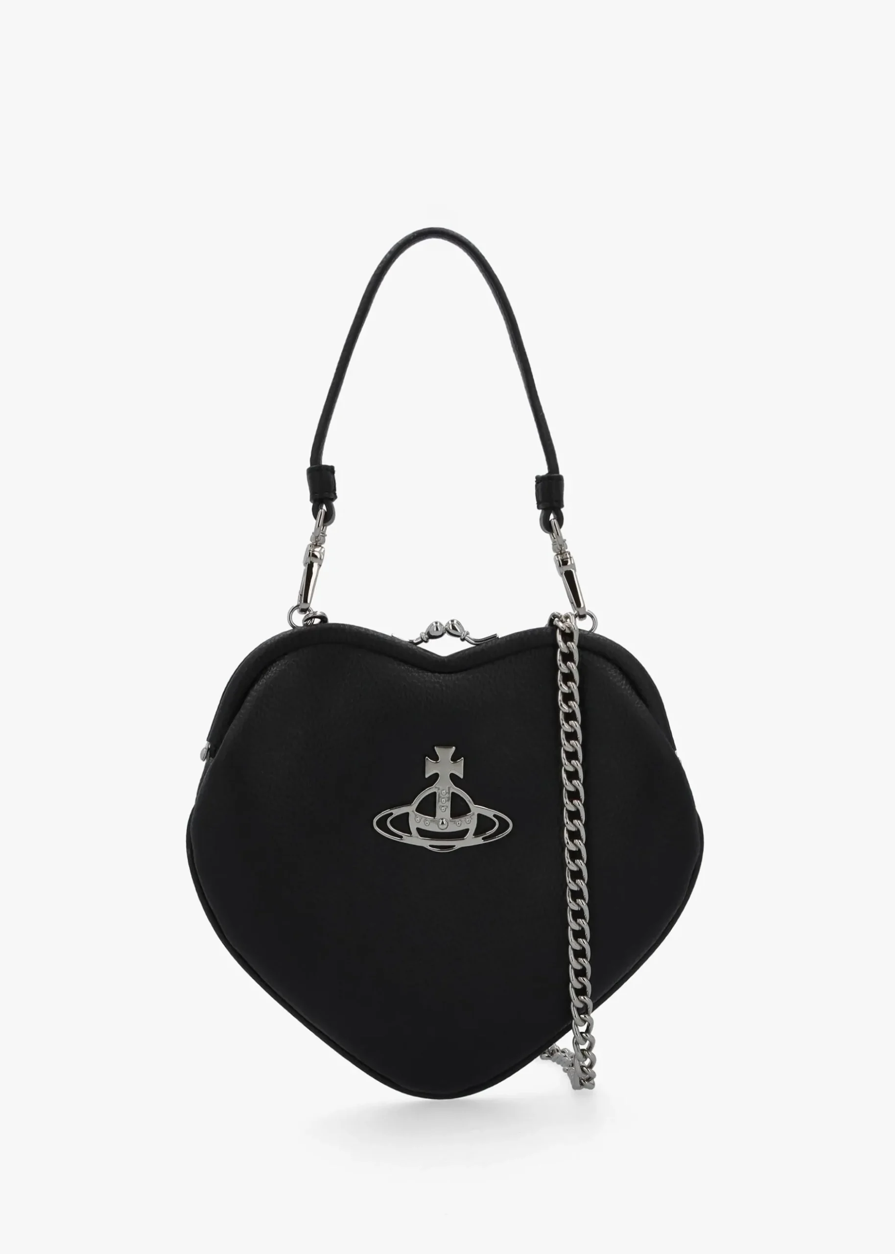 Hot VIVIENNE WESTWOOD Belle Black Heart Frame Cross-Body Bag