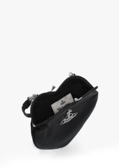Hot VIVIENNE WESTWOOD Belle Black Heart Frame Cross-Body Bag