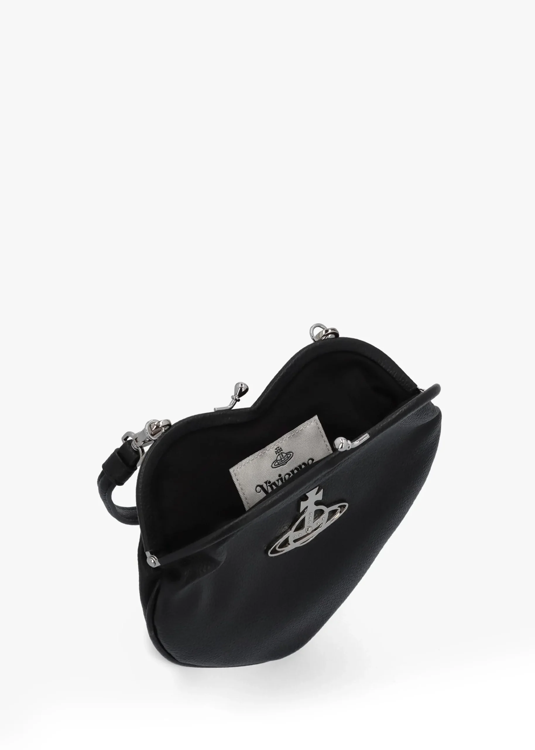 Hot VIVIENNE WESTWOOD Belle Black Heart Frame Cross-Body Bag