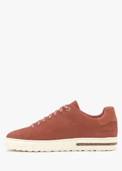 Online BIRKENSTOCK Bend Low Sienna Red Suede Leather Trainers