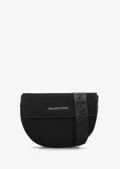 New VALENTINO BAGS Bigs Denim Nero Satchel Bag
