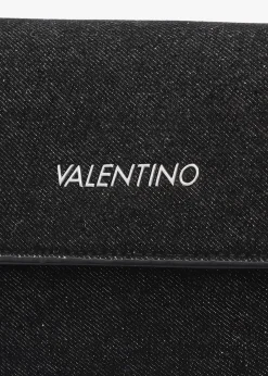 New VALENTINO BAGS Bigs Denim Nero Satchel Bag