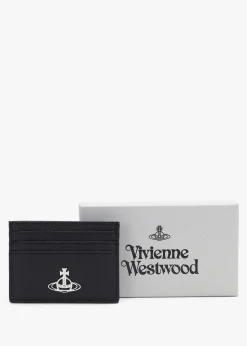 Hot VIVIENNE WESTWOOD Black Flat Card Case