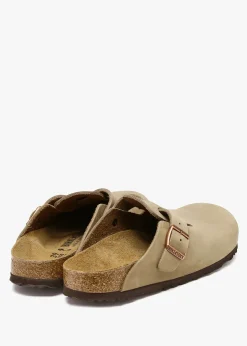 Fashion BIRKENSTOCK Boston Tabacco Brown Natural Oiled Leather Clogs