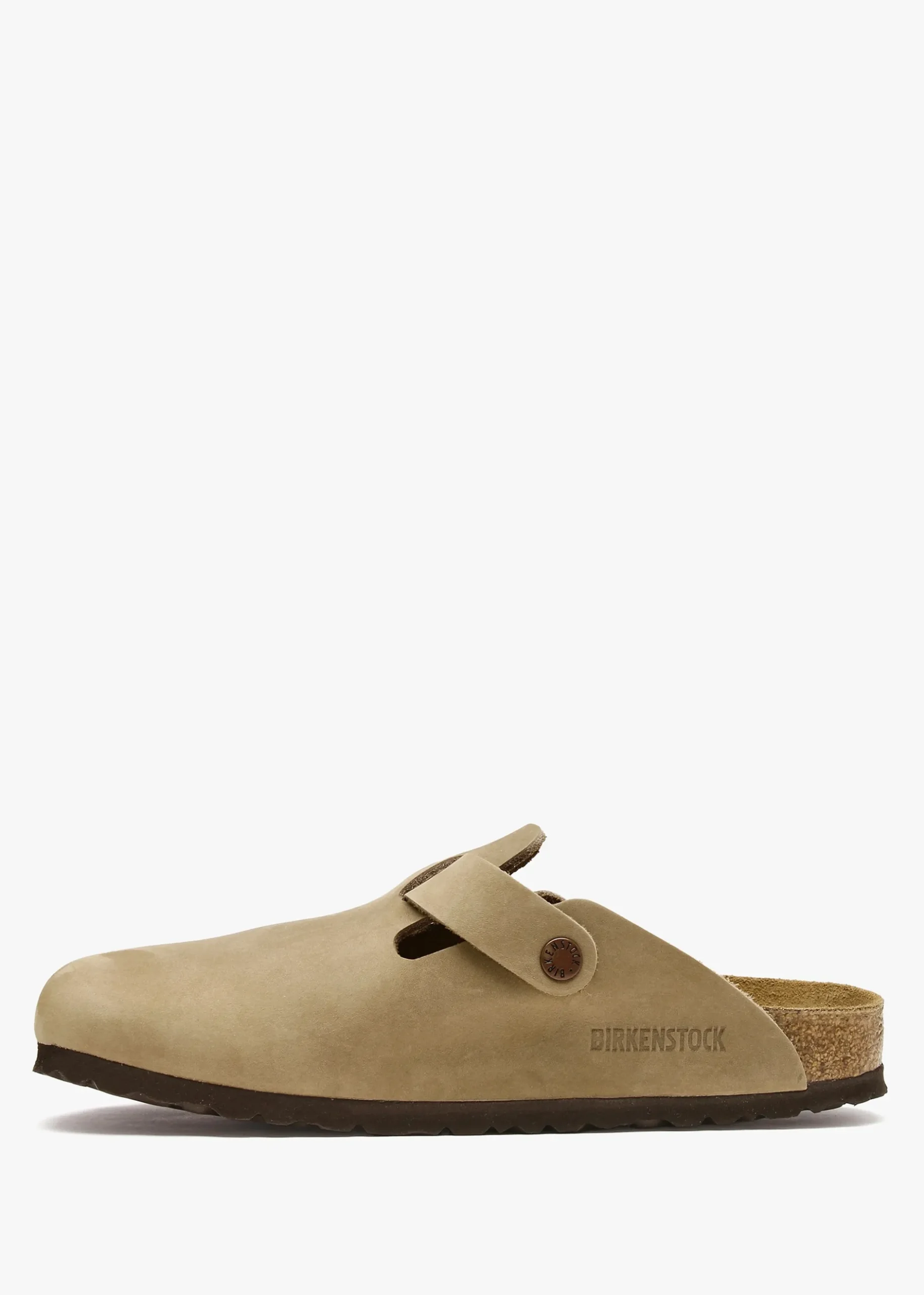 Fashion BIRKENSTOCK Boston Tabacco Brown Natural Oiled Leather Clogs