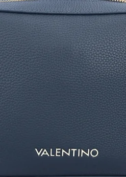Fashion VALENTINO BAGS Brixton II Blu Pebbled Camera Bag