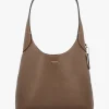 Outlet COACH Brooklyn 28 Dark Stone Leather Shoulder Bag
