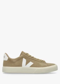 Fashion VEJA Campo Suede Dune White Trainers