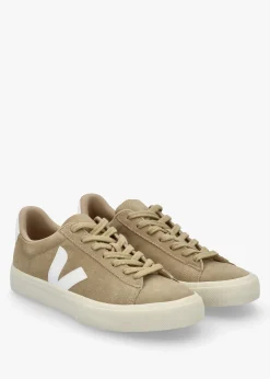 Fashion VEJA Campo Suede Dune White Trainers