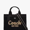 Hot COACH Cargo Black Canvas Tote Bag