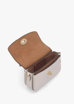 Best COACH Cassie 17 Chalk Leather Cross-Body Bag