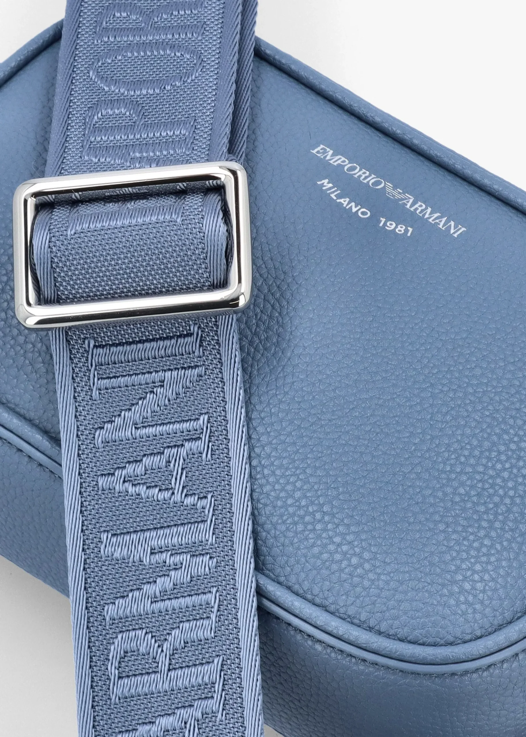 Online EMPORIO ARMANI Cervo Blue Camera Bag