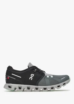 Online ON RUNNING Cloud 5 Black Lead Trainers