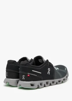Online ON RUNNING Cloud 5 Black Lead Trainers