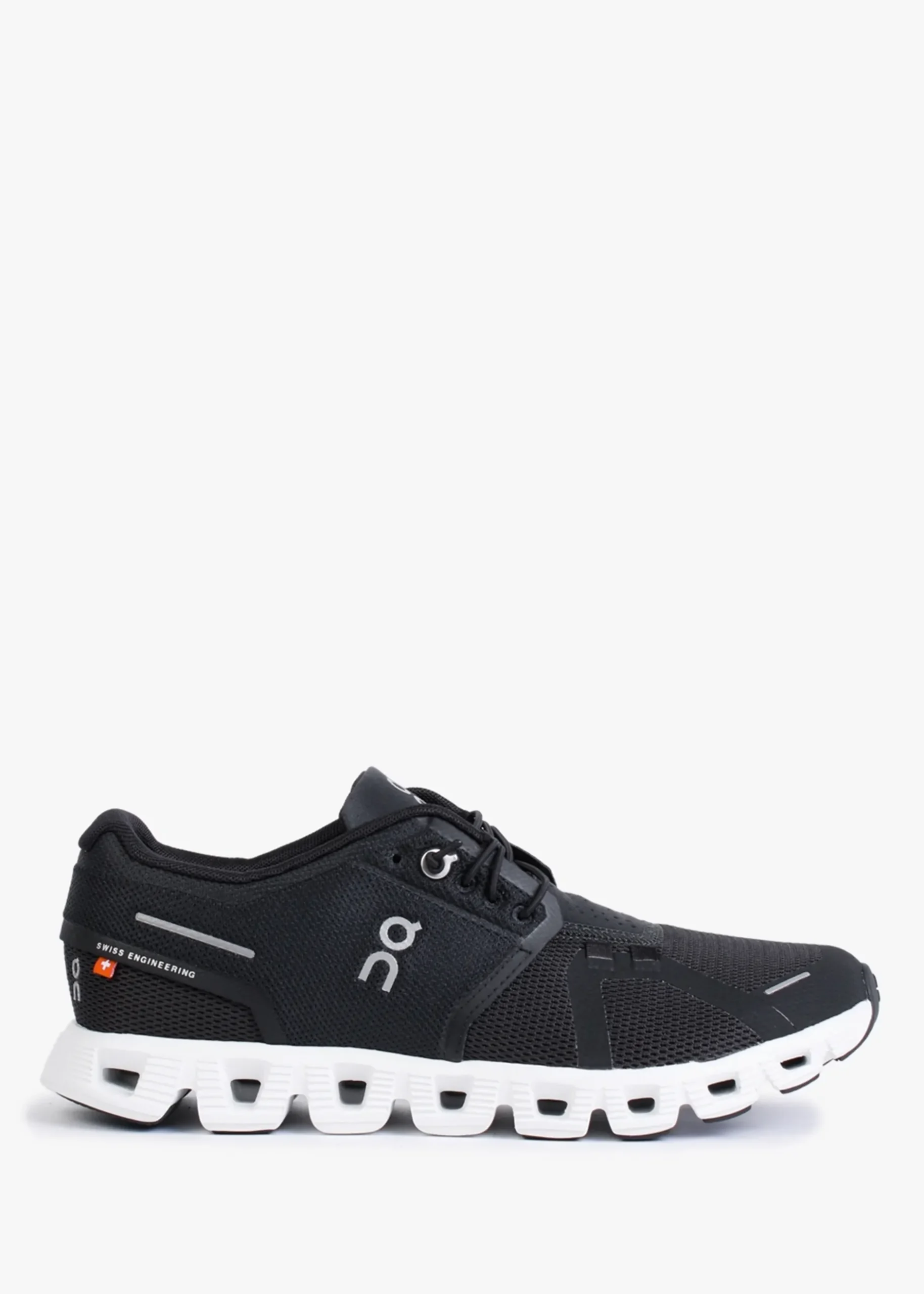 Discount ON RUNNING Cloud 5 Black White Trainers