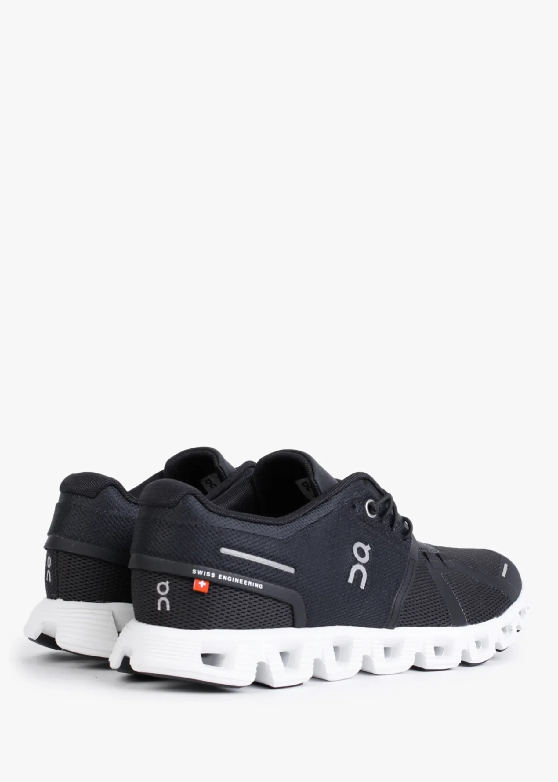 Discount ON RUNNING Cloud 5 Black White Trainers