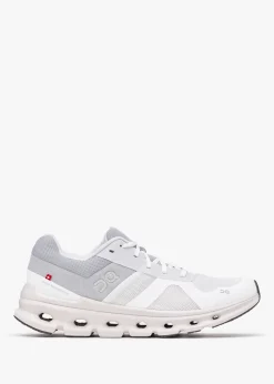 New ON RUNNING Cloudrunner White Frost Trainers