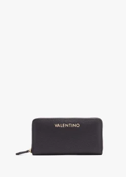 Discount VALENTINO BAGS Divina Nero Zip Around Wallet