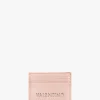 Outlet VALENTINO BAGS Divina Oro Rosa Pebbled Card Case