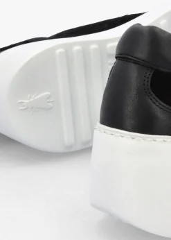 Outlet FLY LONDON Dufy Black Suede Wedge Trainers