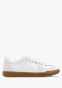 Sale COACH Ellis Optic White Leather & Suede Trainers