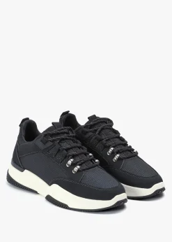 New MALLET Elmore Navy Reflect Trainers