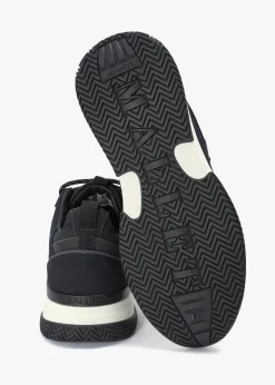 New MALLET Elmore Navy Reflect Trainers