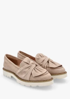 Hot MODA IN PELLE Eves Beige Textile Loafers