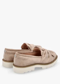 Hot MODA IN PELLE Eves Beige Textile Loafers