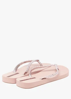 Fashion IPANEMA Exuberance Chrome Rose Gold Flip Flops