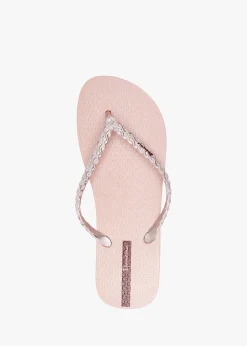 Fashion IPANEMA Exuberance Chrome Rose Gold Flip Flops