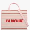Best LOVE MOSCHINO Flower Cipria Tote Bag