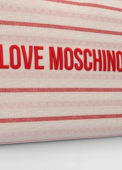 Best LOVE MOSCHINO Flower Cipria Tote Bag
